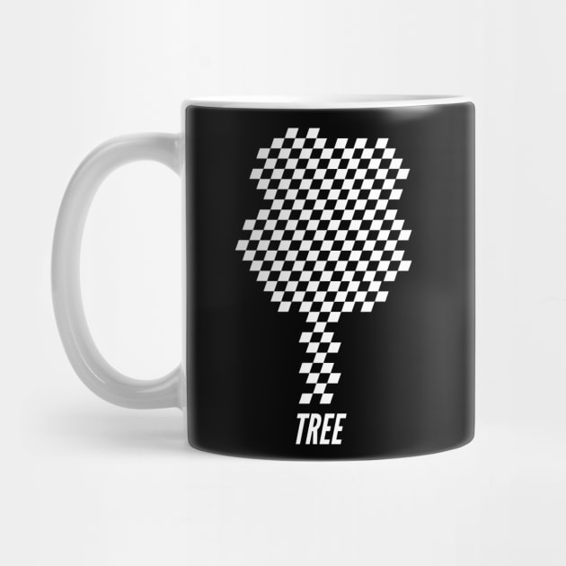 Checkered Tree by Felipe G Studio